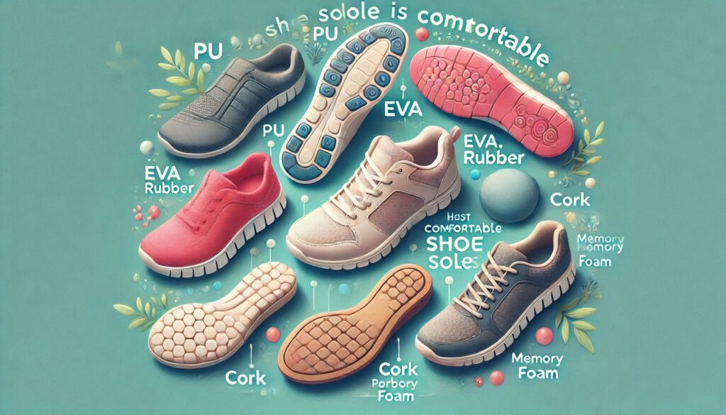 Which shoe sole is comfortable?